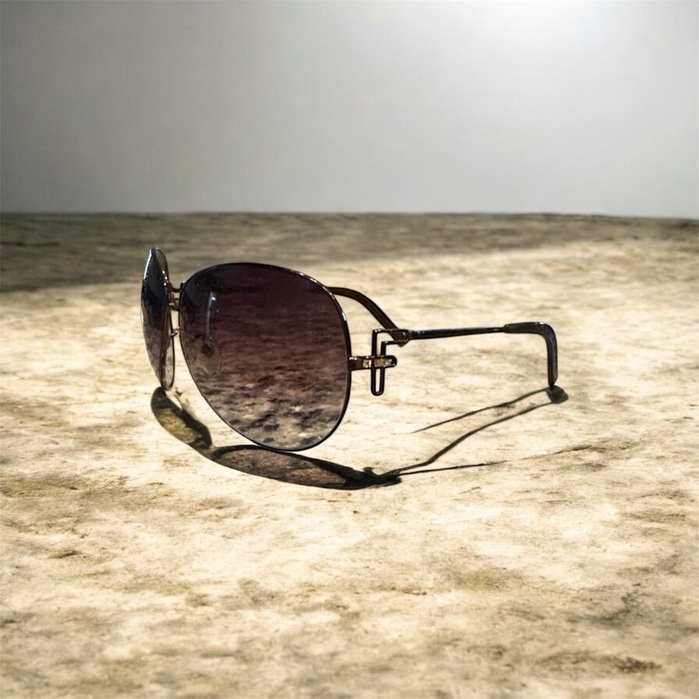 Fendi Purple Aviator Style Sunglasses